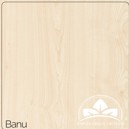 Banu Tek Yüz 3 mm Boyalı MDF 170 × 210 cm