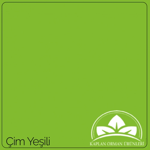 Çim Yeşili Çift Yüz 3 mm Boyalı MDF 170 × 210 cm