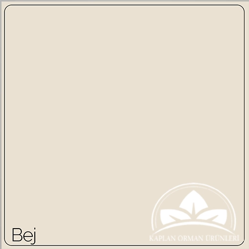 Bej Çift Yüz 3 mm Boyalı MDF 170 × 210